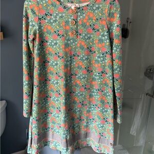 435 by Matilda Jane Long Sleeve Dress with Button Detail